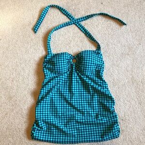NWOT Oh Baby by Motherhood M maternity blue green